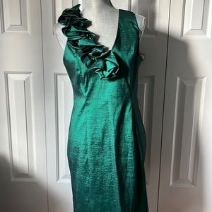Emerald Green Party Dress Sz12